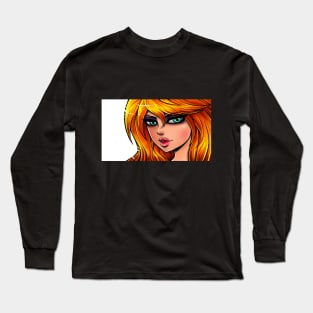 Redhead Girl Long Sleeve T-Shirt